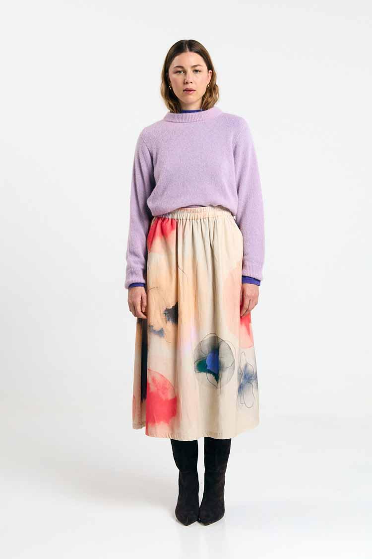 Suite13Lab Babol Jumper Lilac Damen Sweater Strickpullover flieder